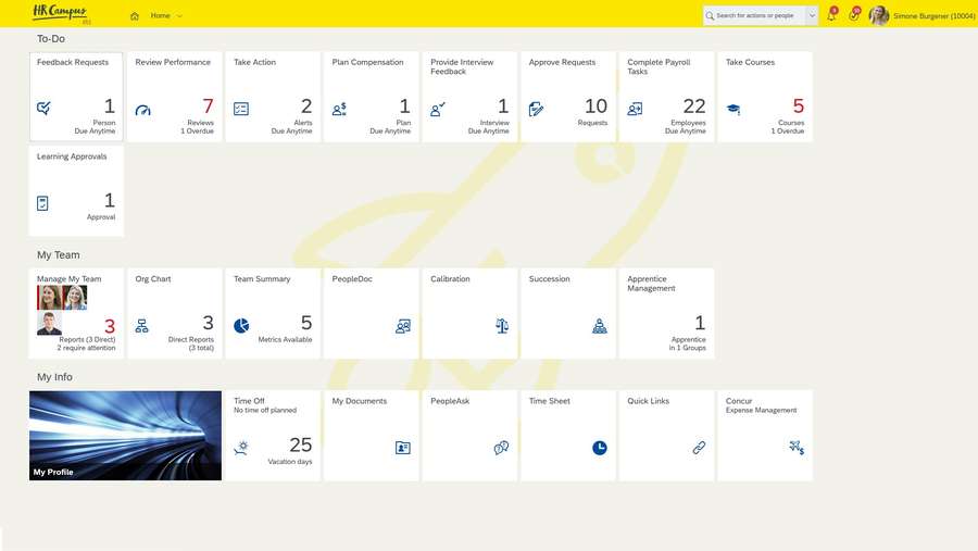 SAP SuccessFactors Employee Central